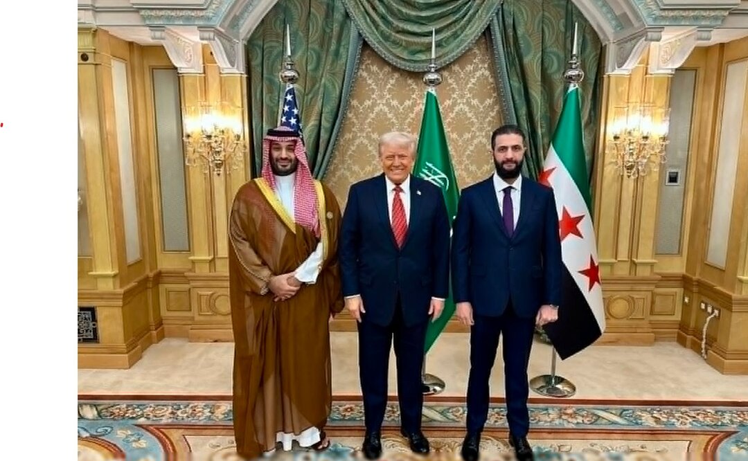 ۵ درخواست اصلی ترامپ از الجولانی /حضور آنلاین اردوغان در نشست ترامپ، جولانی، بن‌سلمان