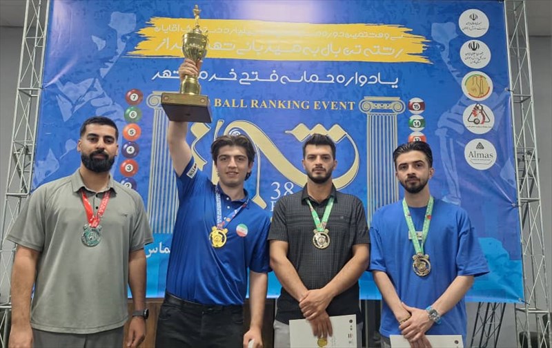 اصفهان؛ قهرمان رقابت های پاکت بیلیارد دسته اول کشور در شیراز