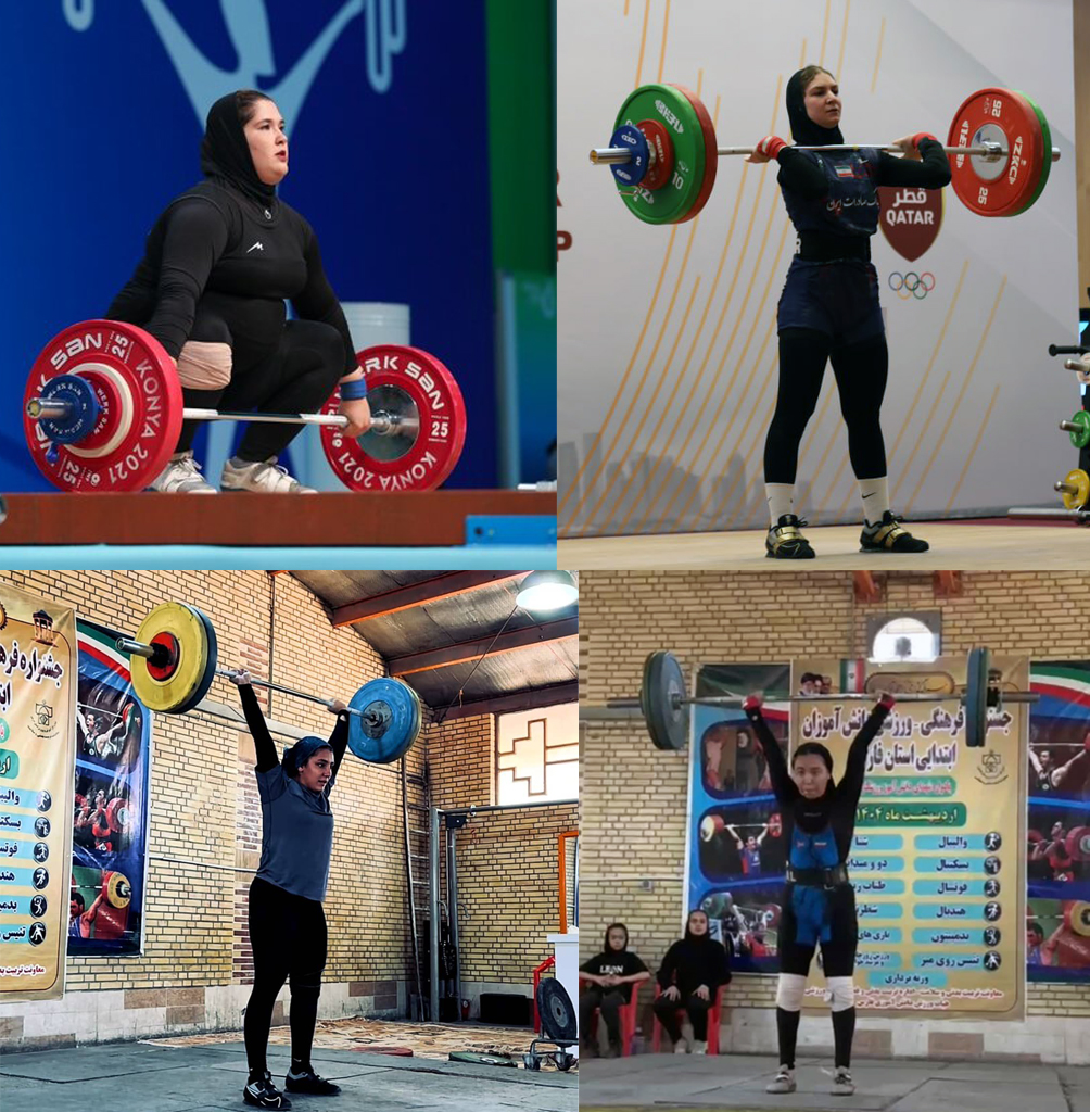 ۴ بانوی فارس در اردوی تیم ملی وزنه برداری