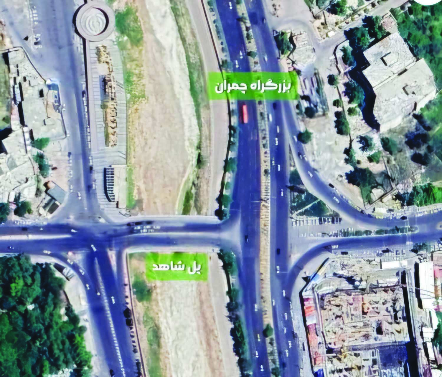 تخریب و بازسازی کامل پل ۵۰ ساله شاهد، راه‌حلی برای تضمین ایمنی شهروندان شیراز