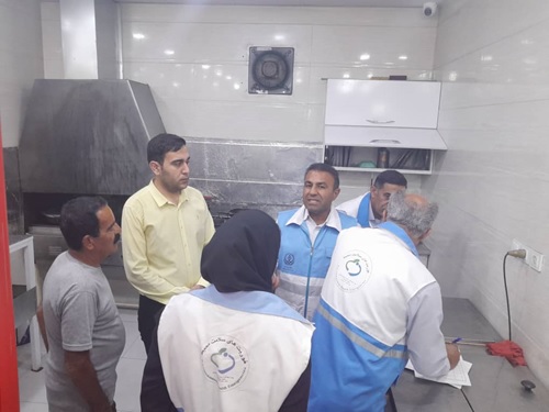 نظارت بازرسان دانشگاه علوم پزشکی شیراز بر سلامت استان