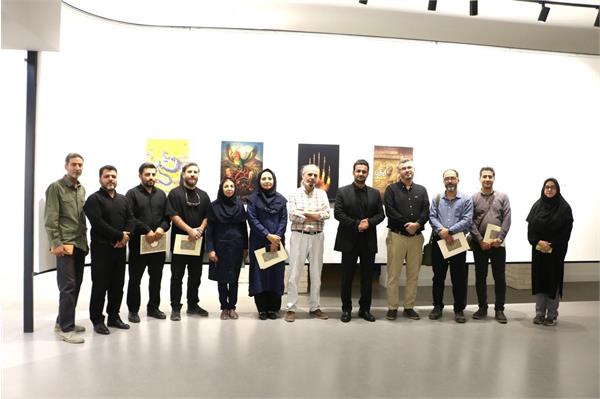 رونمایی از هفت اثر تجسمی «بشارت فتح» در نگارخانه سرو / “هدیه دو سالانه هنری” برای «استاد سعید غلامی»